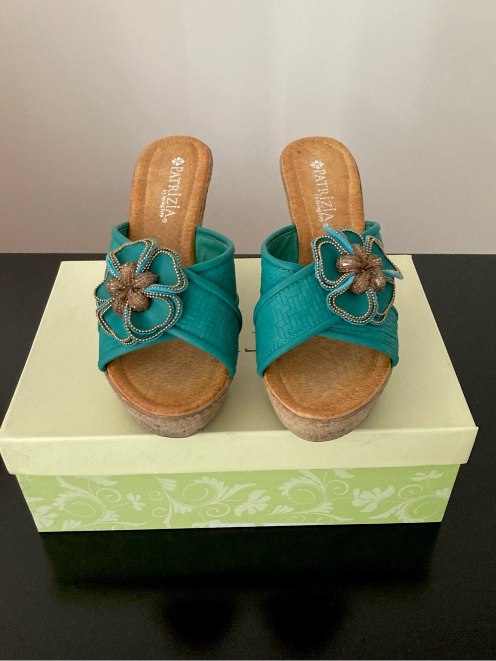 Patrizia Turquoise Sandal (FRESIA)